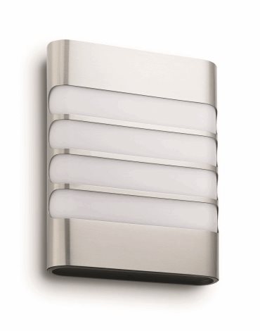17273/47/16 Raccoon venkovní nástěnné LED svítidlo 1x3W 270lm 2700K IP44, nerezové 2