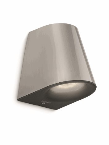 17287/47/16 Virga venkovní nástěnné LED svítidla 1x3W 270lm 2700K IP44, nerezové 2