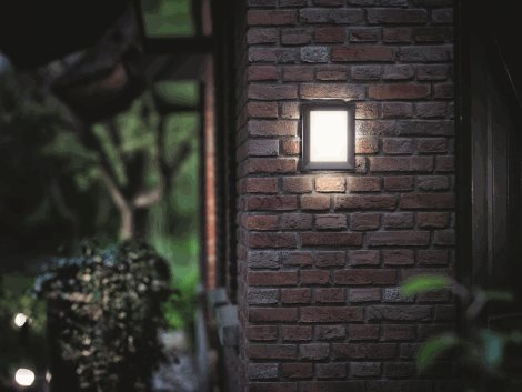 17293/93/16 Karp venkovní nástěnné LED svítidlo 1x6W 600lm 2700K IP44, antracitové 4