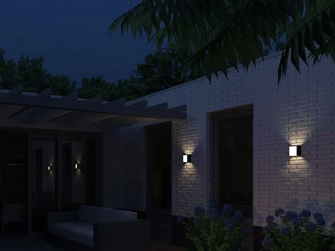 17302/30/16 Macaw venkovní nástěnné LED svítidlo 1x3W 320lm 2700K IP44, černé 4