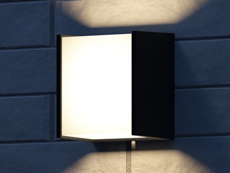 17302/30/16 Macaw venkovní nástěnné LED svítidlo 1x3W 320lm 2700K IP44, černé 5