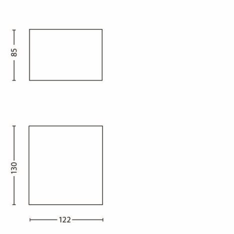 17303/47/16 Macaw venkovní nástěnné LED svítidlo 1x3W 320lm 2700K IP44, nerezové 5