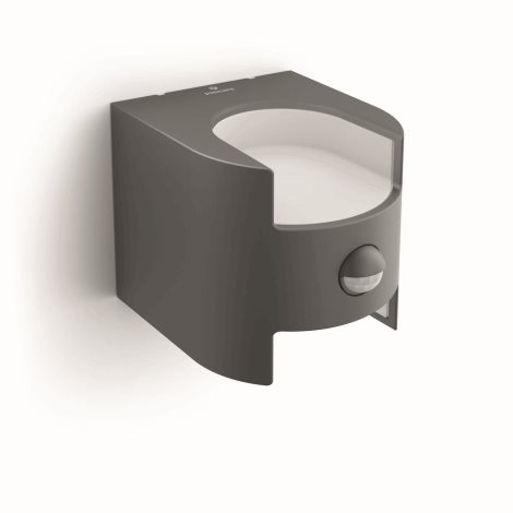 17322/93/16 Grass IR venkovní nástěnné LED svítidlo se senzorem 2x4,5W 800lm 2700K IP44, antracitové 2