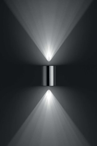 17357/47/P0 Buxus venkovní nástěnné LED svítidlo 2x4,5W 1000lm 2700K IP44 stmívatelné, nerezové 4