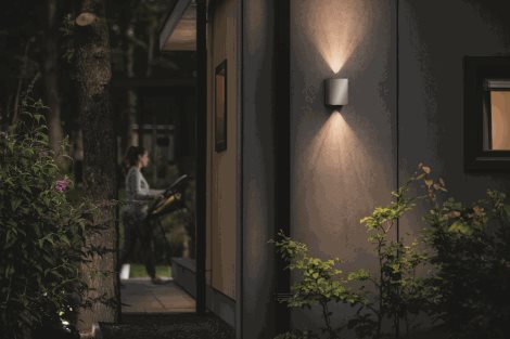 17358/47/P0 Cistus venkovní nástěnné LED svítidlo 2x4,5W 1000lm 2700K IP44 stmívatelné, nerezové 5
