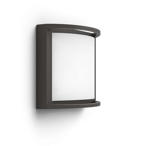 17391/93/P0 Samondra venkovní nástěnné LED svítidlo 1x12W 1200lm 2700K IP44, antracitové 2