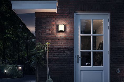 17391/93/P0 Samondra venkovní nástěnné LED svítidlo 1x12W 1200lm 2700K IP44, antracitové 4