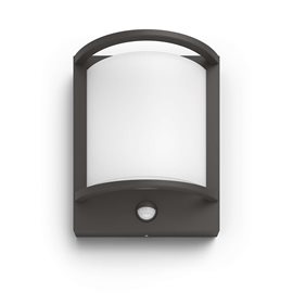 17392/93/P0 Samondra IR venkovní nástěnné LED svítidlo se senzorem 1x12W 1200lm 2700K IP44, antracit