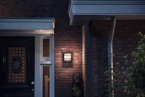 17395/93/P0 Petronia IR venkovní nástěnné LED svítidlo se senzorem 1x12W 1200lm 2700K IP44, antracit 5