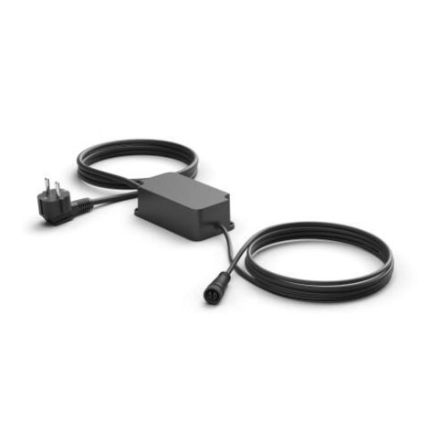 17414/30/P7 Hue WACA Lily 3SET venkovní spotové LED svítidlo 8W 650lm 2200-6500K IP65 černá +adaptér 10