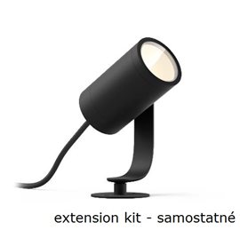 17415/30/P7 Hue WACA Lily venkovní spotové LED svítidlo  8W 650lm 2200-6500K RGB IP65 černá