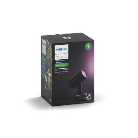 17415/30/P7 Hue WACA Lily venkovní spotové LED svítidlo  8W 650lm 2200-6500K RGB IP65 černá 10