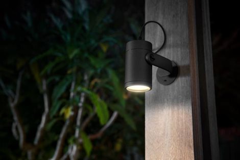 17428/30/P7 Hue WACA Lily venkovní spotové LED svítidlo 8W 650lm 2200-6500K IP65 RGB černá +adaptér 14