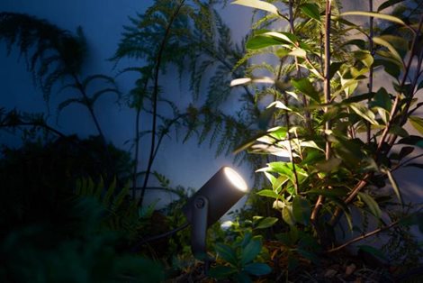 17415/30/P7 Hue WACA Lily venkovní spotové LED svítidlo  8W 650lm 2200-6500K RGB IP65 černá 23