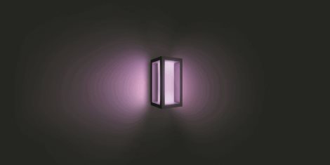 17429/30/P7 Hue WACA Impress venkovní nástěnné LED svítidlo 2x8W 1180lm 2200-6500K RGB IP44 černá 5