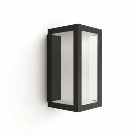 17429/30/P7 Hue WACA Impress venkovní nástěnné LED svítidlo 2x8W 1180lm 2200-6500K RGB IP44 černá
