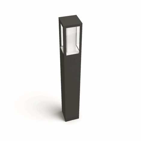 17432/30/P7 Hue WACA Impress venkovní sloupkové LED svítidlo 2x8W 1180lm 2200-6500K RGB IP44 černá 2