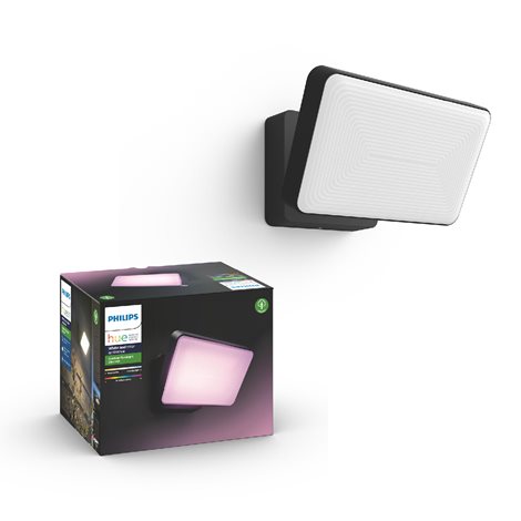 17435/30/P7 Hue WACA Discover venkovní nástěnné LED svítidlo 79W 2300lm 2200-6500K RGB IP44 černá 21