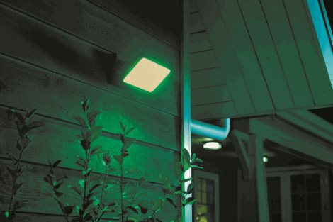 17435/30/P7 Hue WACA Discover venkovní nástěnné LED svítidlo 79W 2300lm 2200-6500K RGB IP44 černá 33
