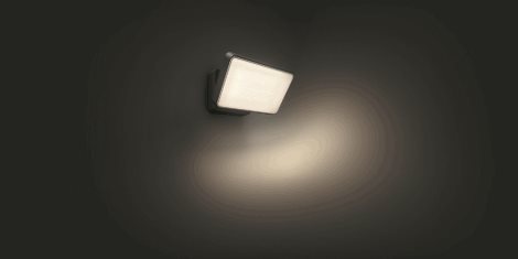 17436/30/P7 Hue White Welcome venkovní nástěnné LED svítidlo 28W 2300lm 2700K IP44 černý 15