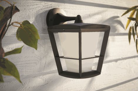 17440/30/P7 Hue WACA Econic venkovní nástěnné LED svítidlo 15W 1150lm 2200-6500K RGB IP44 černá 11