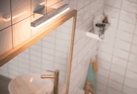 34341/11/P0 Plunge SVÍTIDLO NÁSTĚNNÉ LED 2x4,5W 1000lm 2700K IP65, lesk.chrom 7