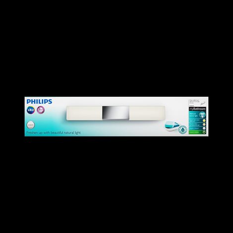 34343/11/P0 Seabird SVÍTIDLO NÁSTĚNNÉ LED 2x4,5W 1000lm 2700K IP65, lesk.chrom 10