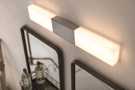 34343/11/P0 Seabird SVÍTIDLO NÁSTĚNNÉ LED 2x4,5W 1000lm 2700K IP65, lesk.chrom 6