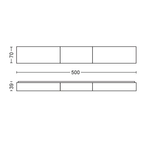 34343/11/P0 Seabird SVÍTIDLO NÁSTĚNNÉ LED 2x4,5W 1000lm 2700K IP65, lesk.chrom 8