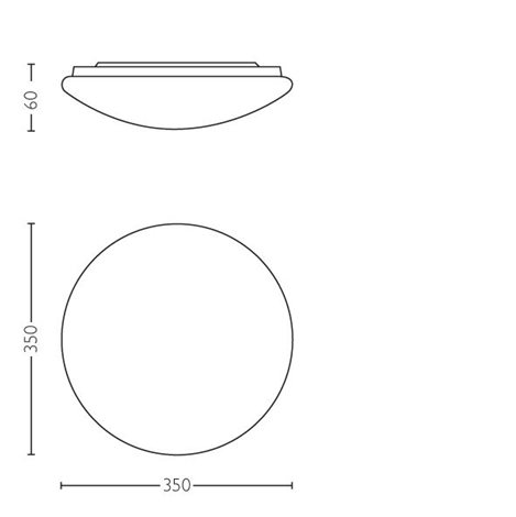 34347/87/P0 Guppy SVÍTIDLO STROPNÍ LED 17W 1700lm 2700K IP44, bílá/šedá 5