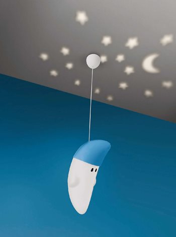 41072/35/16 Buddy Moon SVÍTIDLO ZÁVĚSNÉ E27 1x20W vč.zdroje, modrá/bílá 6