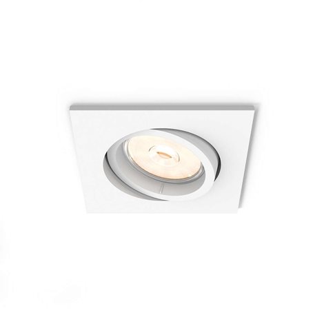 50191/31/PN Enneper podhledové svítidlo GU10 1x5,5W bez zdroje hranaté 9cm IP20, bílé 12