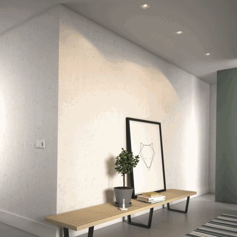 50193/31/PN Enneper podhledové svítidlo GU10 3x5,5W bez zdroje hranaté 9cm IP20, bílé 7