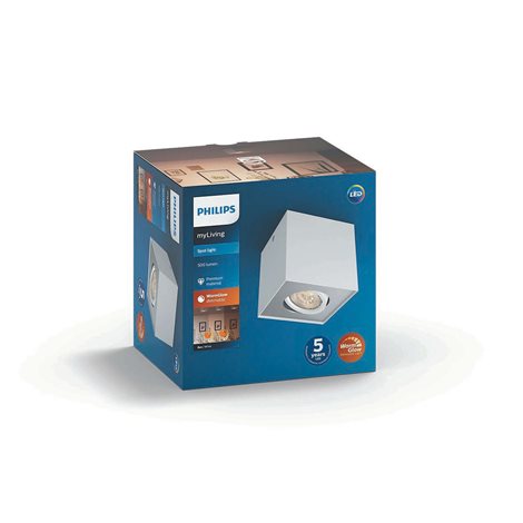 50491/31/P0 Box stropní bodové LED svítidlo 1x4,5W 500lm 2200-2700K IP20 WarmGlow, bílé 6