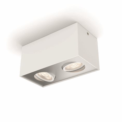 50492/31/P0 Box stropní bodové LED 2x4,5W 1000lm 2200-2700K IP20 WarmGlow, bílé 2