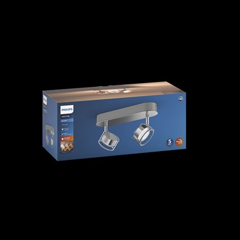 50562/11/P0 Worchester SVÍTIDLO BODOVÉ LED 2x4,5W 1000lm 2200-2700K, lesk.chrom 6