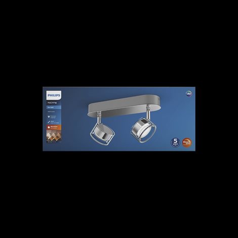 50562/11/P0 Worchester SVÍTIDLO BODOVÉ LED 2x4,5W 1000lm 2200-2700K, lesk.chrom 7