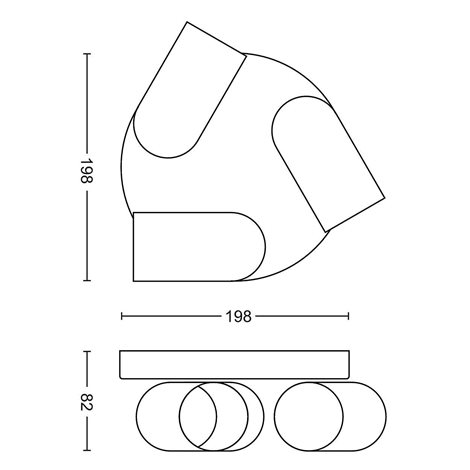 50583/31/PN Pongee bodové svítidlo 3x GU10 5,5W bez zdroje IP20, bílé 9