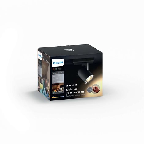 53090/30/P7 Hue Runner SVÍTIDLO BODOVÉ LED GU10 5,5W 250lm 2200-6500K, černá 4