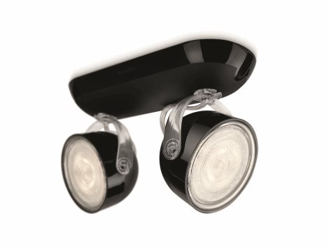 53232/30/16 Dyna SVÍTIDLO BODOVÉ LED 2x3W 540lm 2700K, černá 2