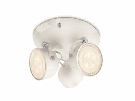53233/31/16 Dyna SVÍTIDLO BODOVÉ LED 3x3W 810lm 2700K, bílá 2
