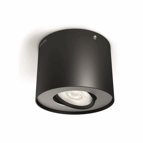 53300/30/16 Phase stropní bodové LED svítidlo 4,5W 500lm 2700K stmívatelné IP20, černé 2