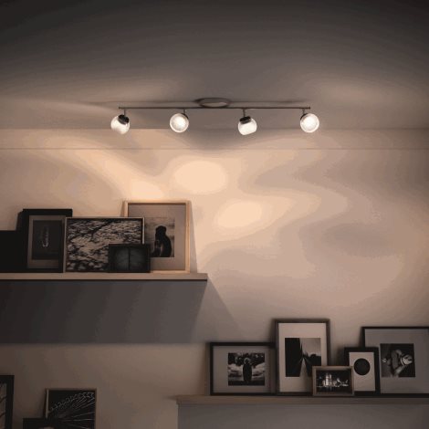 53324/17/16 Balla SVÍTIDLO BODOVÉ LED 4x4W 1320lm 2700K, bílá/chrom 5