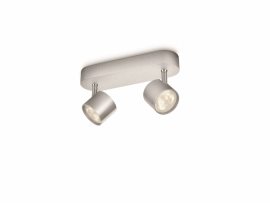 56242/48/16 Star bodové LED svítidlo 2x4,5W 1000lm 2700K stmívatelné IP20, hliník