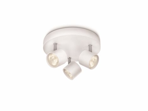 56243/31/16 Star bodové LED svítidlo 3x 4,5W 1500lm 2700K stmívatelné IP20, bílé 1