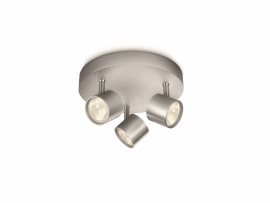 56243/48/16 Star bodové LED svítidlo 3x 4,5W 1500lm 2700K stmívatelné IP20, hliníkové