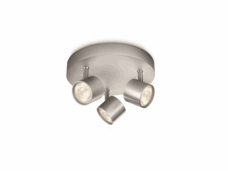 56243/48/16 Star bodové LED svítidlo 3x 4,5W 1500lm 2700K stmívatelné IP20, hliníkové 1