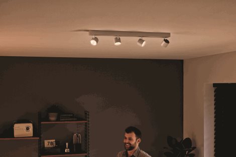 56244/31/P0 Star bodové LED svítidlo 4x 4,5W 2000lm 2200-2700K stmívatelné IP20, bílé 6