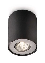 56330/30/PN Pillar bodové svítidlo 1x GU10 50W bez zdroje IP20, černé