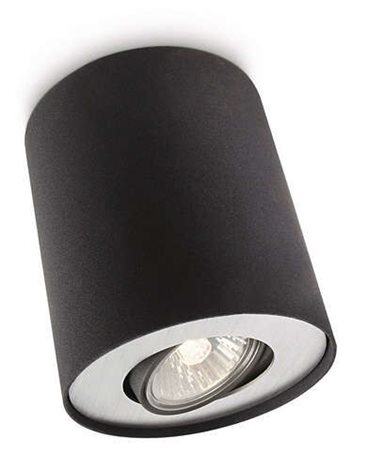 56330/30/PN Pillar bodové svítidlo 1x GU10 50W bez zdroje IP20, černé 5